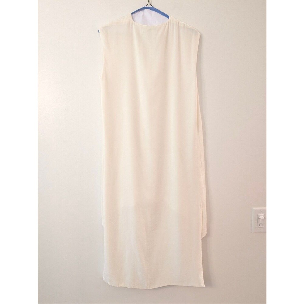 Carol Hannah contemporary wedding bridal dress silk velvet high low hem - Picture 5 of 7